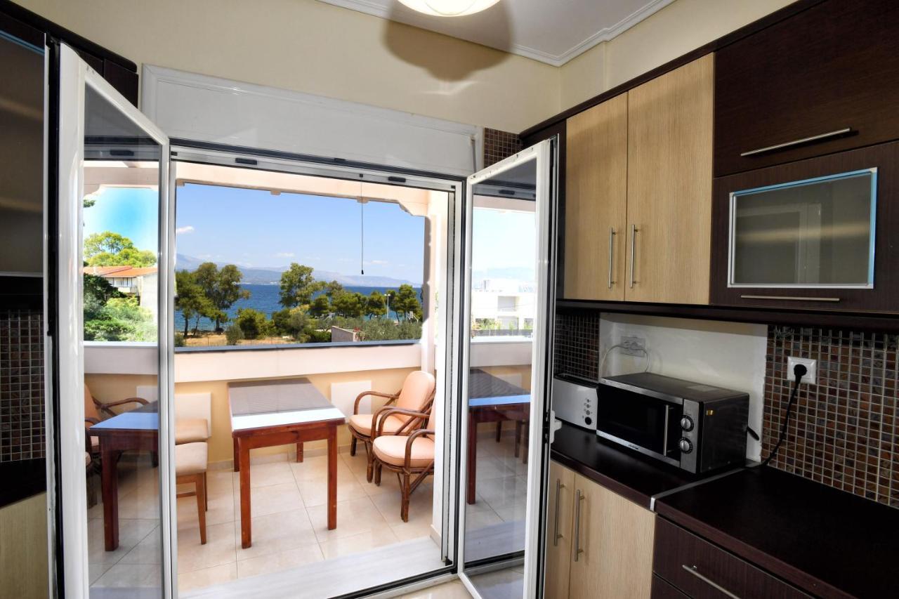 Livas Almyri Seafront Flat Apartment กาโตอัลมีรี ภายนอก รูปภาพ