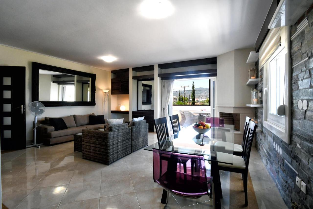 Livas Almyri Seafront Flat Apartment กาโตอัลมีรี ภายนอก รูปภาพ