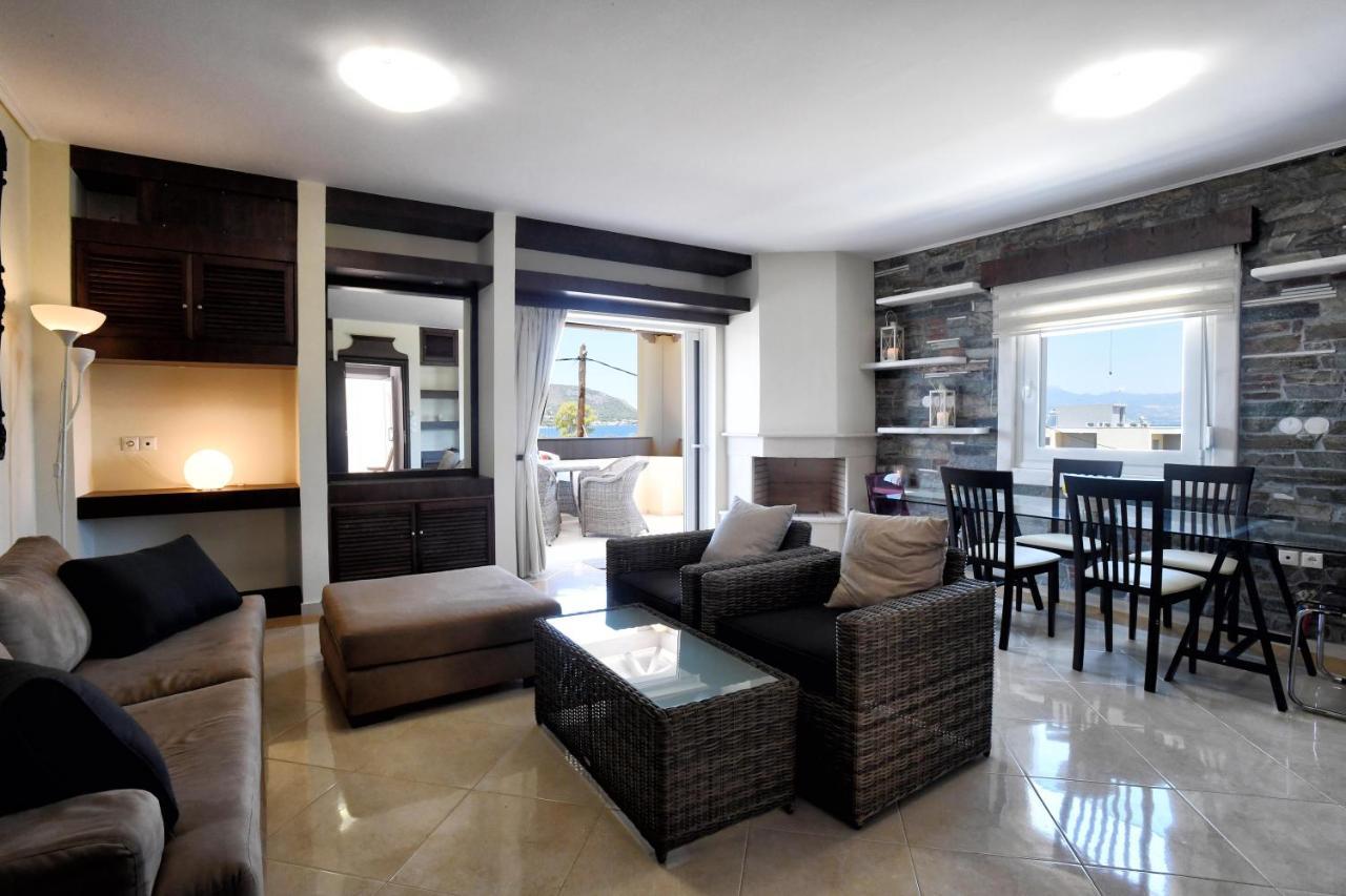 Livas Almyri Seafront Flat Apartment กาโตอัลมีรี ภายนอก รูปภาพ